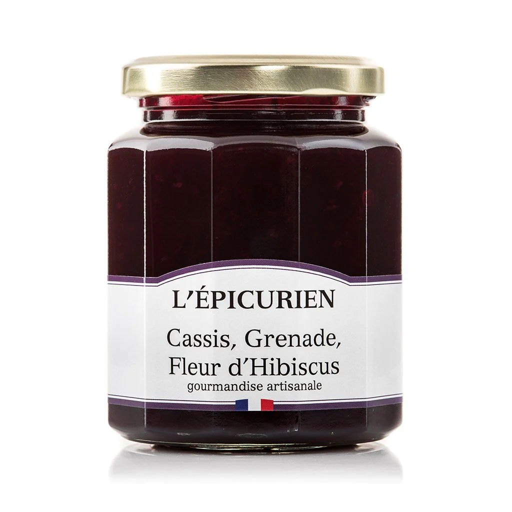 Cassis Grenade Fleur d'hibiscus, 320 g