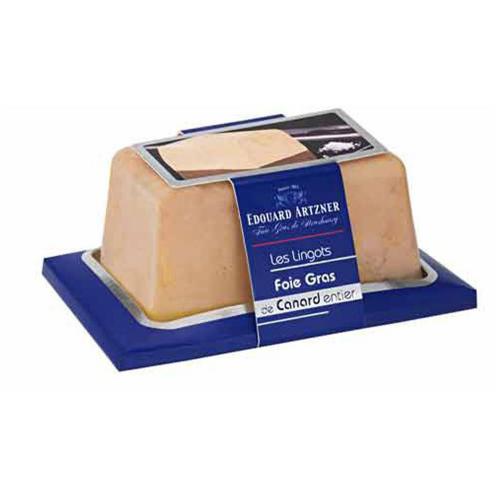 Lingot Foie Gras de Canard entier, Edouard Artzner - Strasbourg - 180g