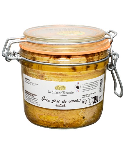 Foie Gras de Canar entier, Le Manoir Alexandre - Aveyron, 300 g